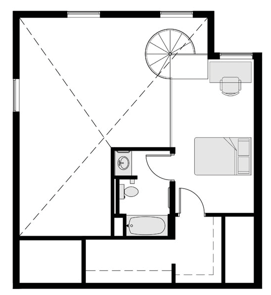 Loft - Extra bedroom
